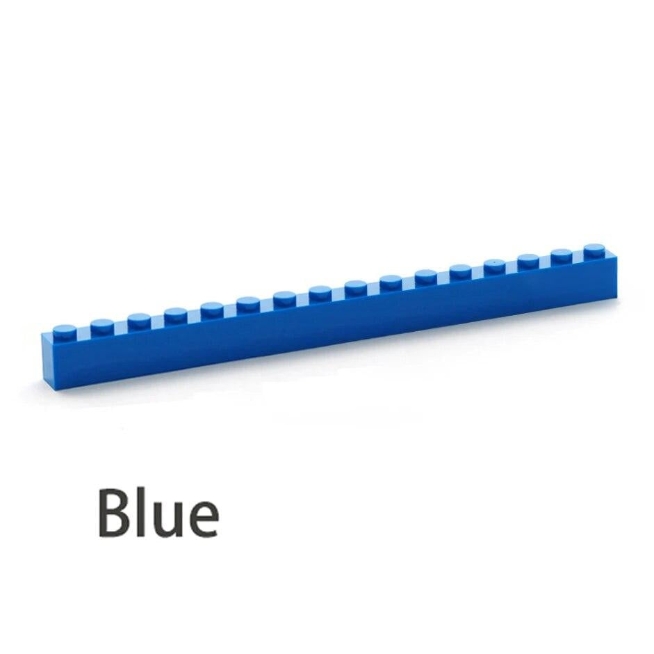 1x16 Dots - Building Blocks Thick Bricks - 10pcs