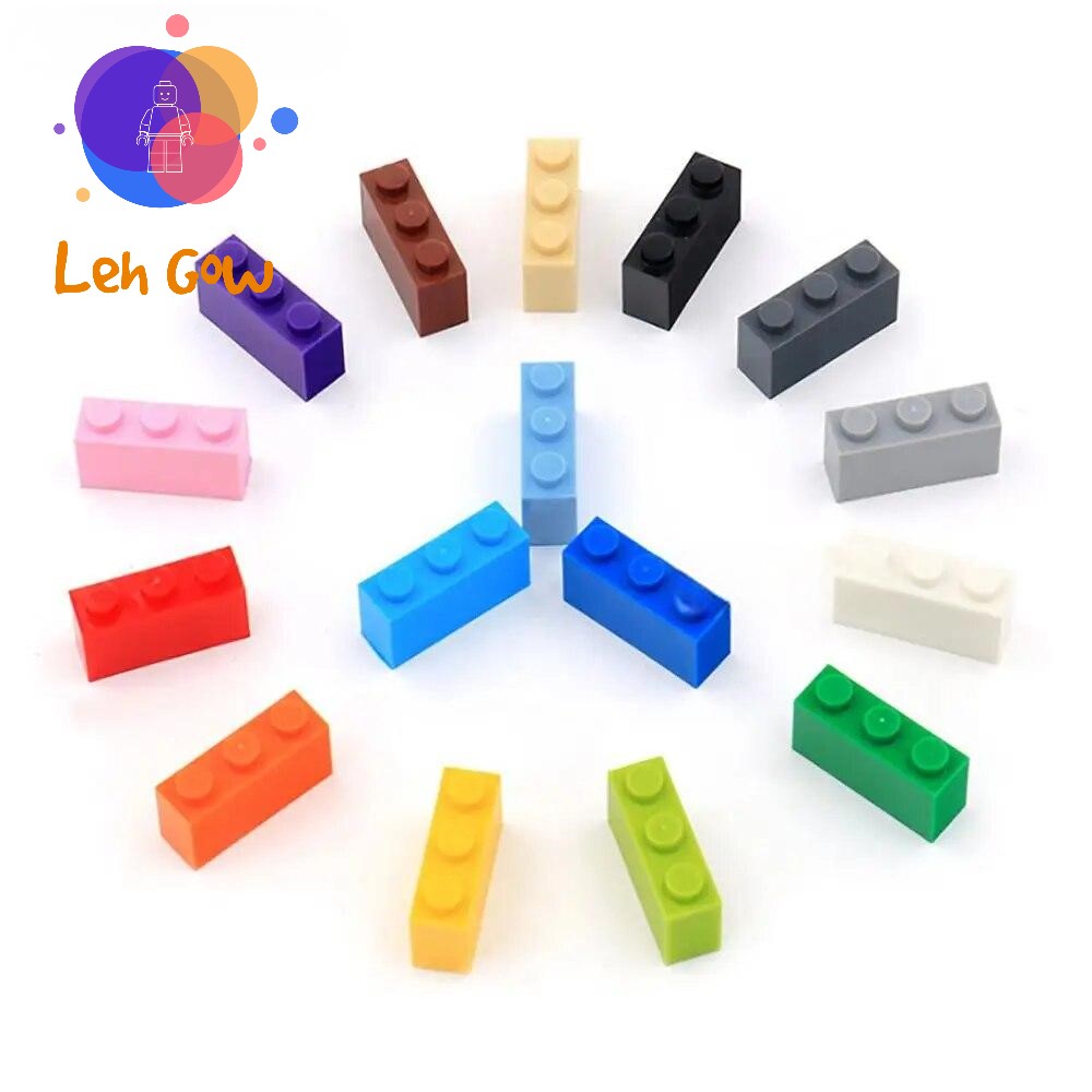 1x3 Dots - Building Blocks Thick Bricks - 60pcs