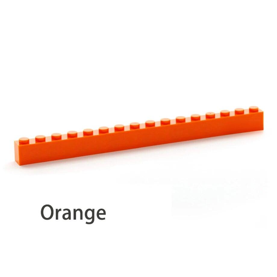 1x16 Dots - Building Blocks Thick Bricks - 10pcs