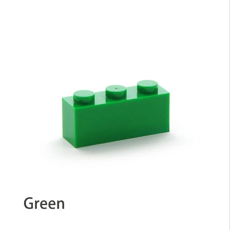 1x3 Dots - Building Blocks Thick Bricks - 60pcs