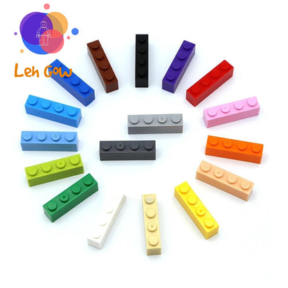 1x4 Dots - Building Blocks Thick Bricks - 200pcs